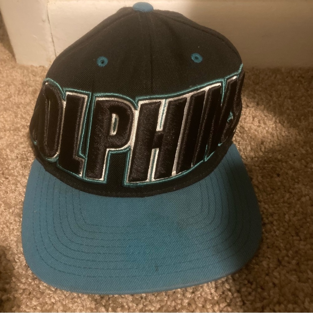 Mitchell & Ness Miami Dolphins Baseball Hat